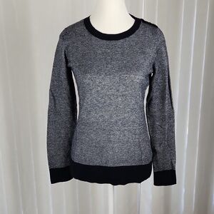 Banana Republic navy blue long sleeve sweater crew neck med